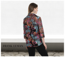 Frank Lyman 256278 Fekete Alapon Mintás Blézer