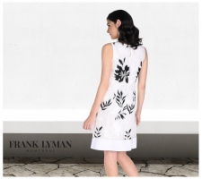 Frank Lyman 242108 Fehér Leveles Ruha
