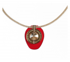 Cango by Köllő Babett Collection B7ny Piros-arany Kristályos Nyaklánc