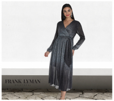 Frank Lyman 249214 Kékes-fekete Csillámos Ruha