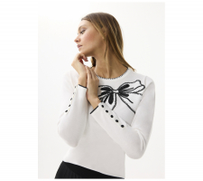 Leo & Ugo Off White-Black felső - AW124