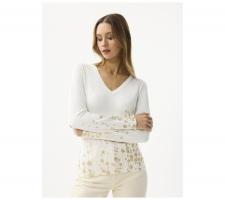 Leo & Ugo Off-White-Gold felső – AW154