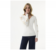 Leo & Ugo törtfehér felső - AW120