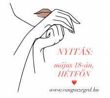 Május 18-án HÉTFŐN ÚJRANYITJUK üzletünket!