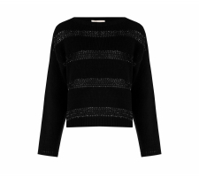 Rinascimento fekete pulóver - CFM0011951