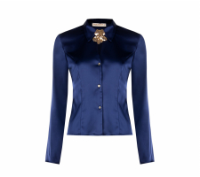 Rinascimento Blue Navy blúz - CFC0126523