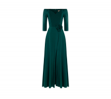Rinascimento Cfc0116245 Sötétzöld Estélyi Ruha