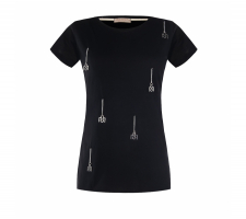 Rinascimento Cfc0116254 Fekete Póló