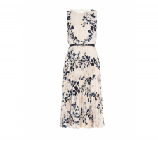 Rinascimento Cfc0117680 Kék-ecru Virágos Ruha