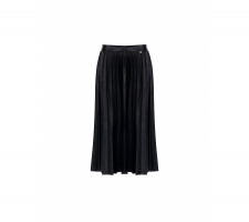 Rinascimento Cfc0120351 Fekete Plisszírozott Szoknya