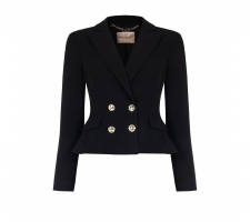 Rinascimento Cfc0119981 Fekete Blézer