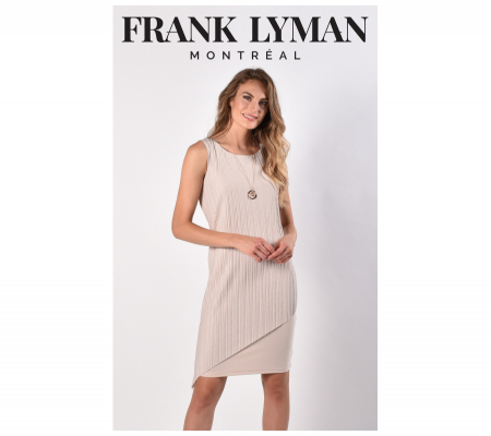 Frank Lyman 216505 Bézs Mintás Ruha