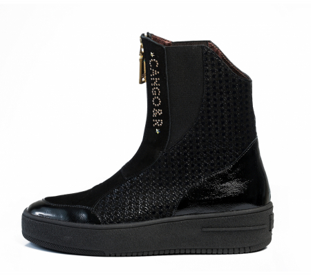 Cango&rinaldi Sporty Boots 004 Fekete Bokacsizma