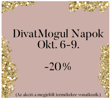 DivatMogul Napok -20% Okt. 6-9.