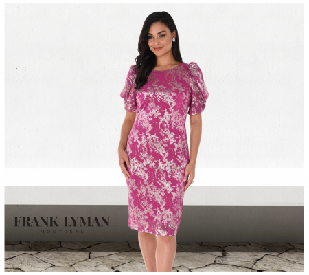 Frank Lyman 248181 Fuxia-arany Ruha