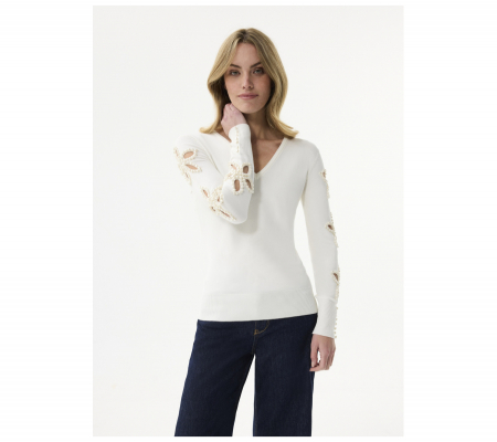 Leo & Ugo törtfehér felső - AW120