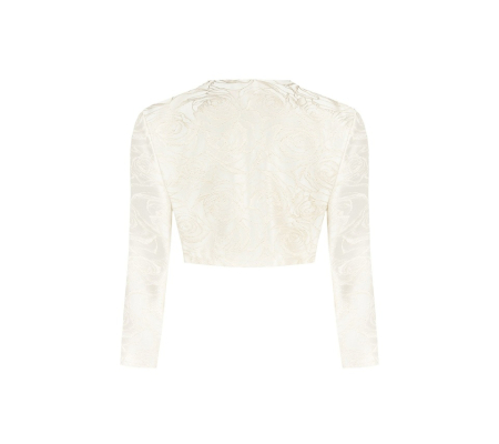 Rinascimento Panna Bianco Bolero - Fehér felső CFC0127710