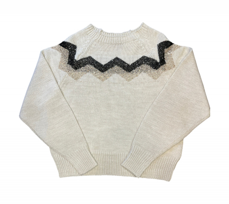 Rinascimento Vario Bianco pulóver - CFC0012138