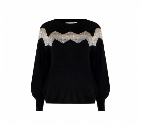 Rinascimento Vario Nero pulóver - CFC0012138